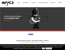 Tablet Screenshot of mojocafestival.com